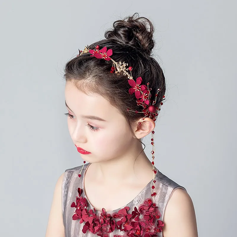 Baby Cute Sweet Girls Flower Design Headband Headwear Apparel Photography Prop Party Gift Birthday Hair Clip Baby Cute Sweet Girls Flower Design Headband Headwear Apparel Photography Prop Party Gift Birthday Hair Clip