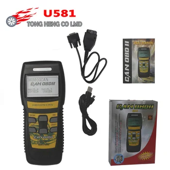 

DHL Free Memoscan U581 OBD2 Car Engine Fault Diagnostic Scanner CAN BUS Scan Tool Code Reader Diagnostic Scanner U 581