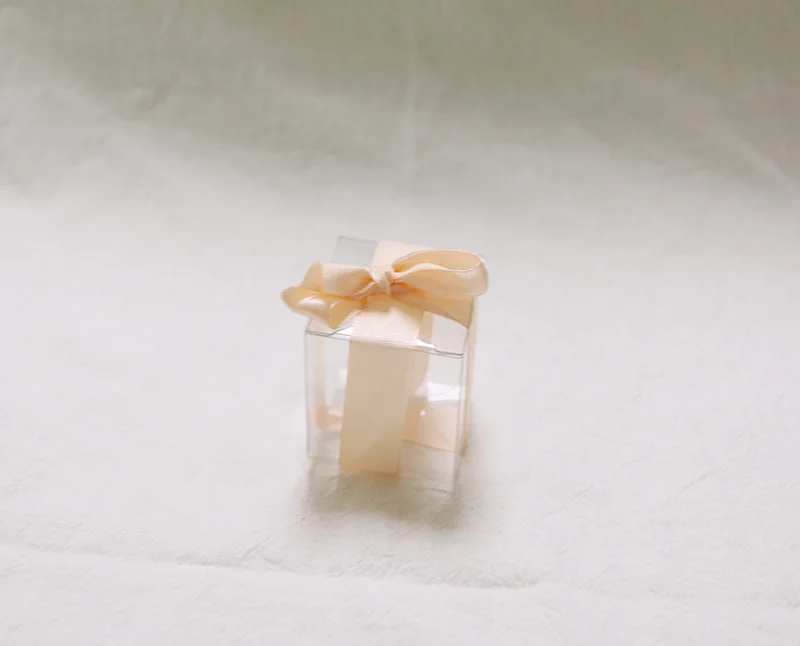 

100pcs New Clear PVC Box Packing Wedding Christmas Favor Box Sweet Chocolate Candy Box Gift/Perfume Transparent Box/Case
