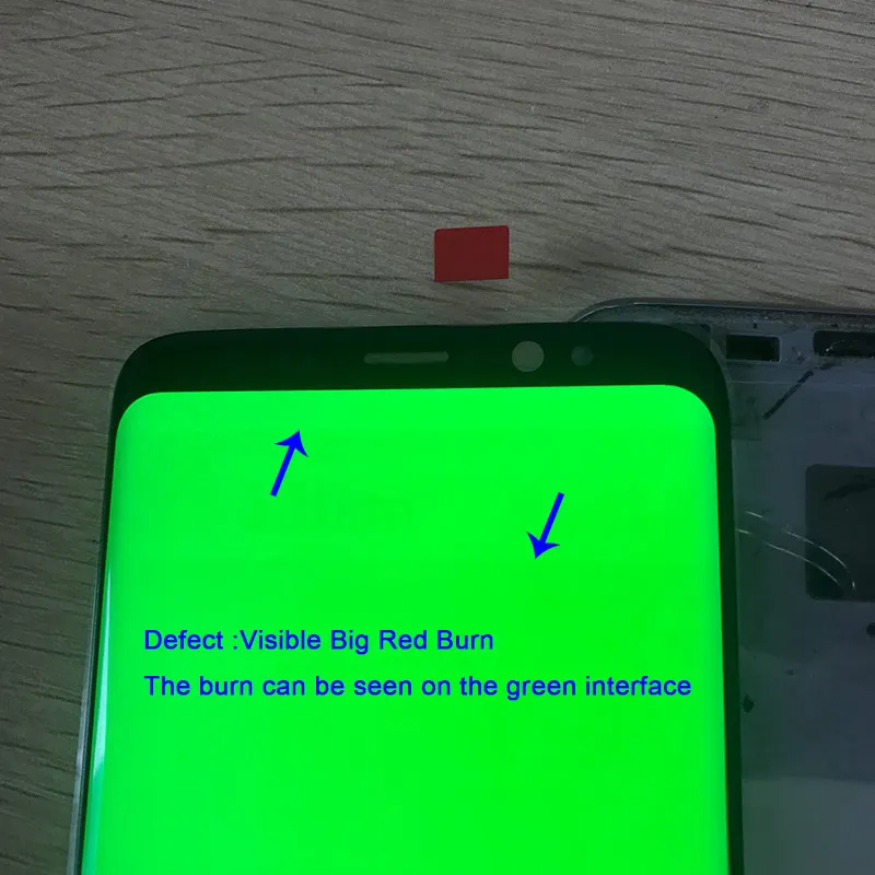 AMOLED S8 ЖК дисплей с рамкой для SAMSUNG Galaxy G950 G950F и сенсорный экран дигитайзер + Видимый