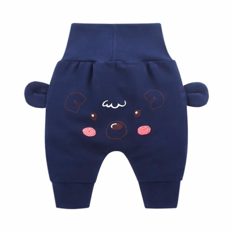 LILIGIRL/милые штаны на подгузник с рисунком для мальчиков и девочек от 0 до 3 лет детские брюки с высокой талией, повседневная одежда для детей, штаны - Цвет: Ali1443S