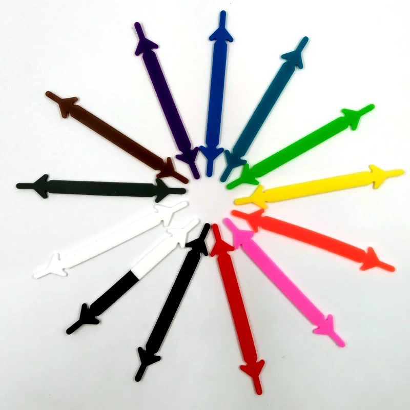 New 1 set 16 pcs Men Lazy Shoelaces Laces Shoelace Buckle Flat Square Head Bracelet Canvas Leisure Sports Shoes Silicone Elastic