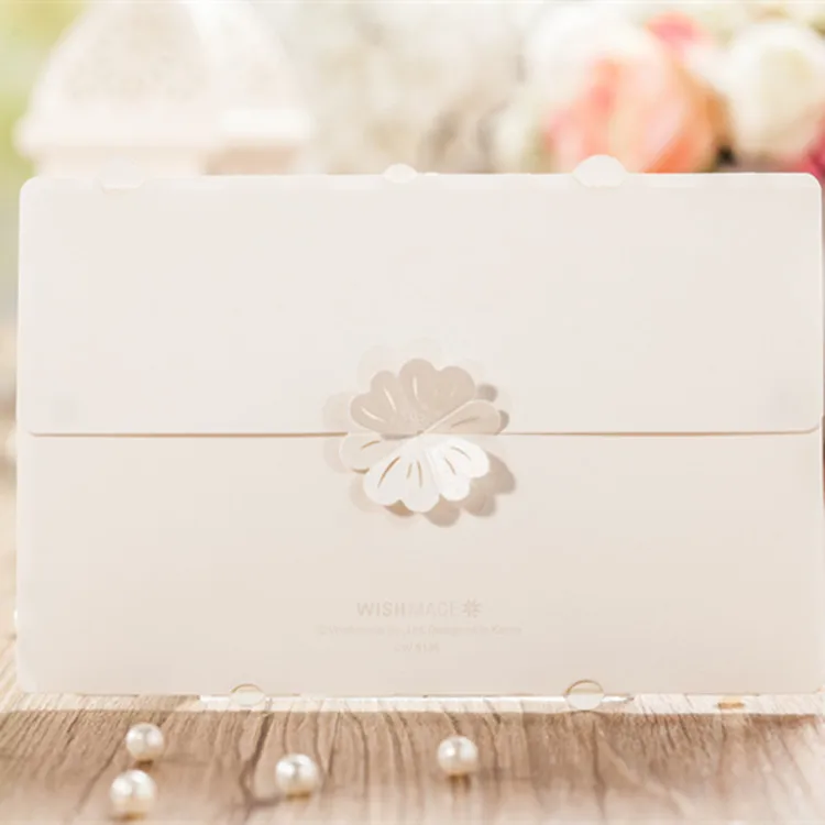 Цвета слоновой кости Цвет кружева цветок Дизайн Свадебное приглашение|card design|flower