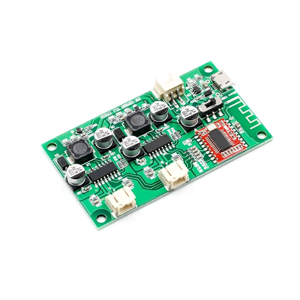 2x6W DC 5V 3 7 V динамик модифицированный стерео Bluetooth усилитель плата может