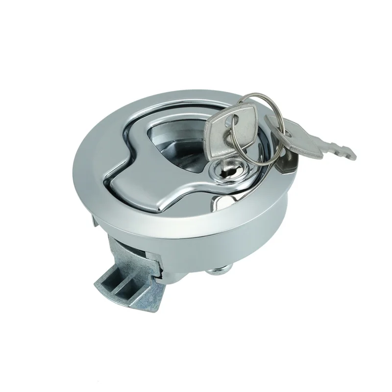Stainless Steel 1/2" Door Lock 2" Flush Pull Slam Latch for Boat Deck
