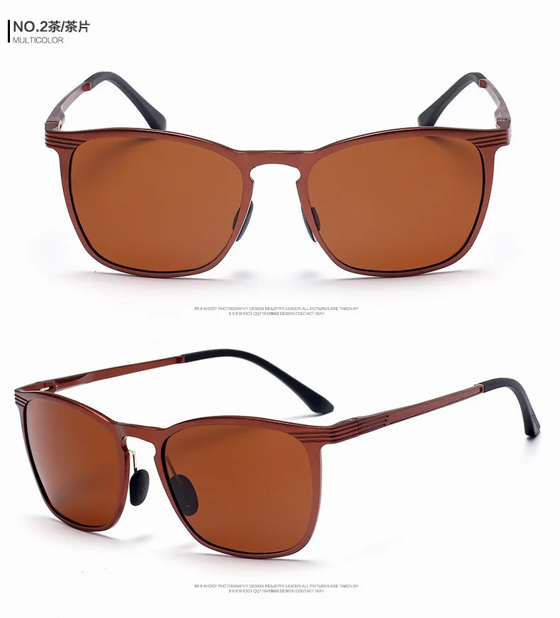Новая Корейская версия алюминиевых магния поляризованных солнцезащитных очков Солнцезащитные очки Tide Man-hour но очки oculos de sol gafas