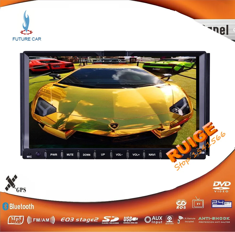 Sale QuadCore Android 5.1 car navigation1 GB RAM  double 2din car radio cd 7inch touch screen 1024*600  HD head unit Newsmy dual BT 1