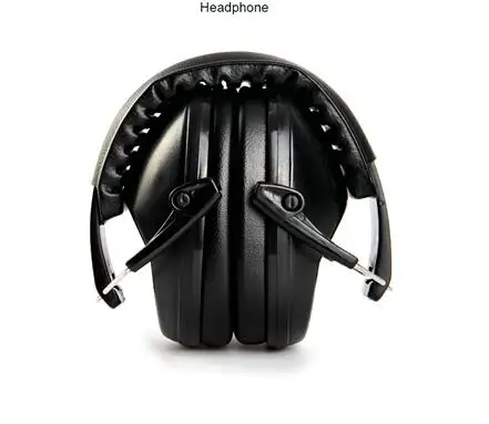 Hot Sales Baby Kids Child Ear Muff Defenders Noise Reduction Comfort Hearing Protection Ear For Sport Shooting - Цвет: Черный