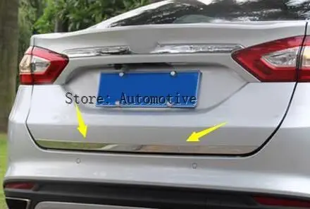 Новые аксессуары! Задняя Крышка багажника из нержавеющей стали для Ford Mondeo Fusion 2013
