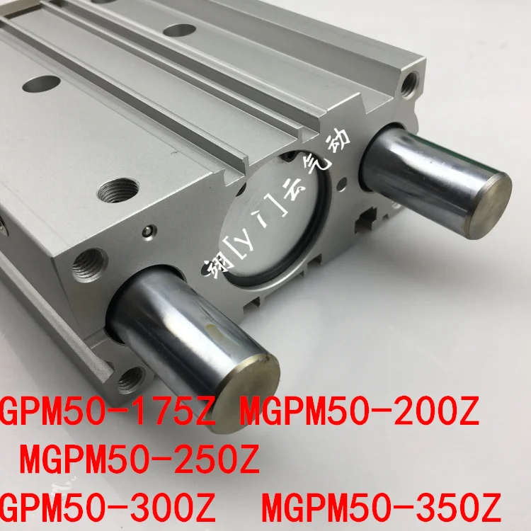 

MGPM50-175Z MGPM50-200Z MGPM50-250Z MGPM50-300Z MGPM50-350Z MGPL Pneumatic components Thin three Rod Guide Pneumatic Cylinder