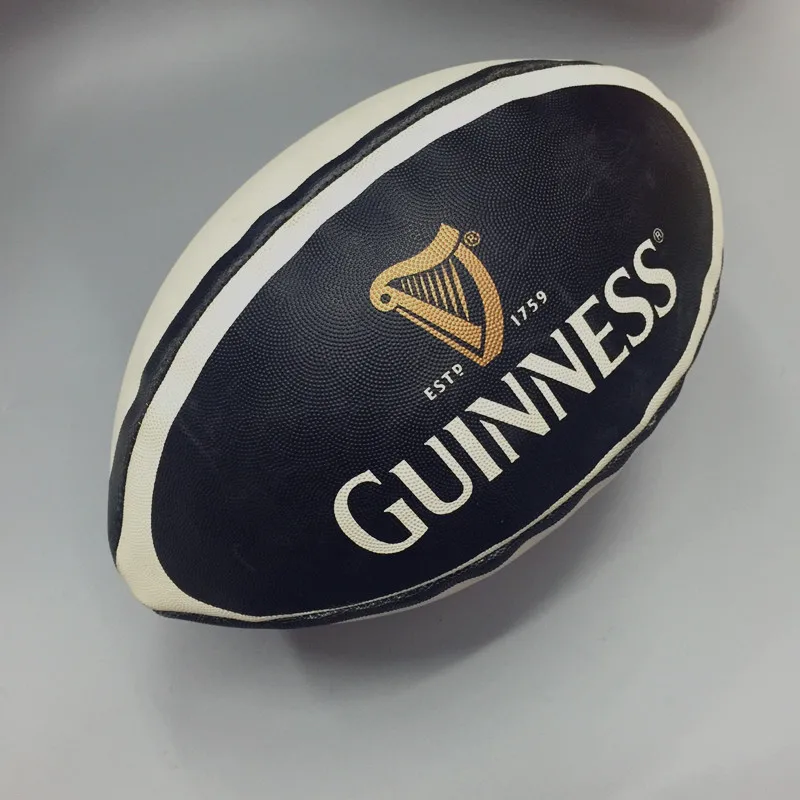 

Size 9 Leather Rubber Rugby Middle School Adult Professional Training Teaching Standard Ball Super Resistance English Footbll