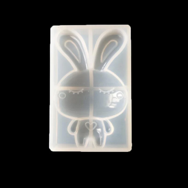 Silicone Mold lovely animal rabbit Resin Mould handmade DIY Jewelry Making epoxy resin molds | Дом и сад