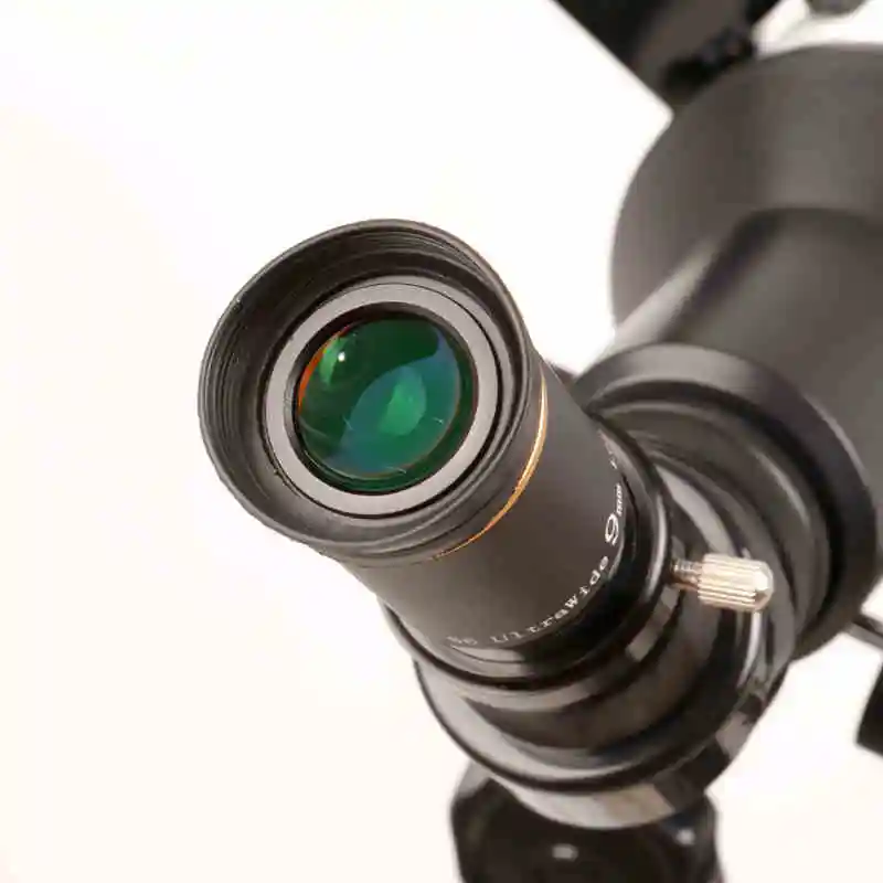 Celestron 66 градусов ультра широкий 9 мм окуляр телескопа части uw9 широкоугольный