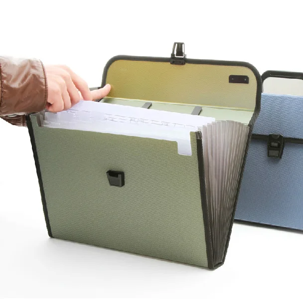 Модные Портативный расширение Папки и файлы A4 Бумага папка для документов качество офисных документов Портфели