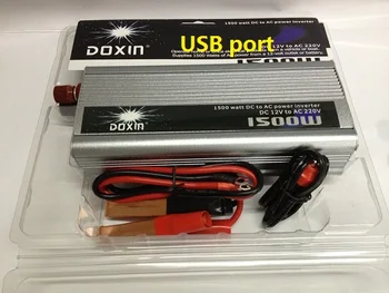 

1500w DC 12V to AC 220V 50hz modified wave Power Inverter 5v USB port
