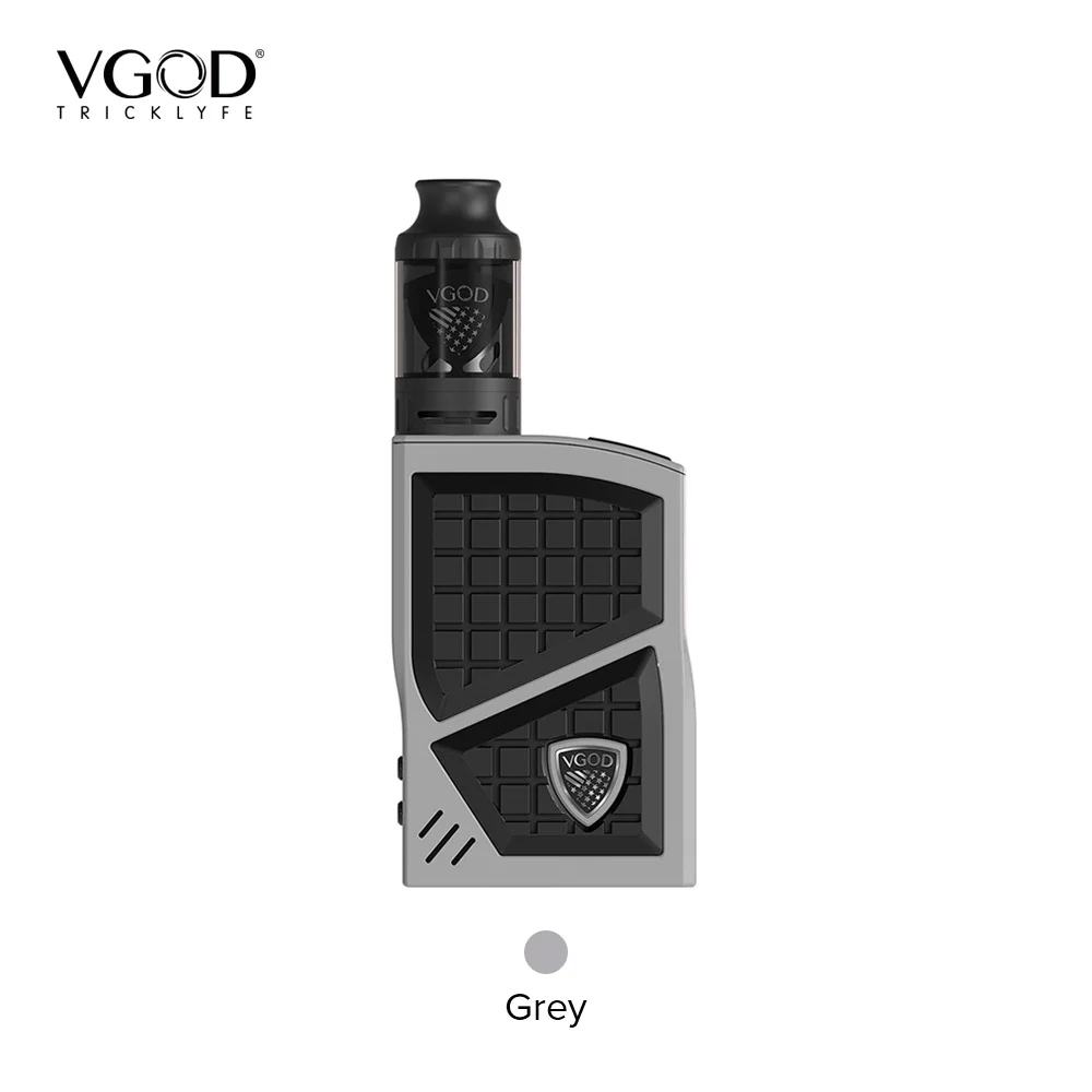 Оригинальный VGOD Pro 200 бокс мод комплект TC испаритель Вт 4 мл Sub ohm бак атомайзер