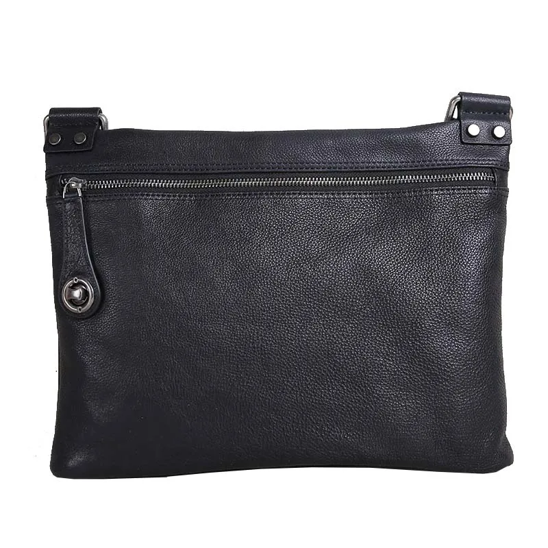 AETOO 2018 new leather men's bag shoulder bag Messenger bag slim men's ba