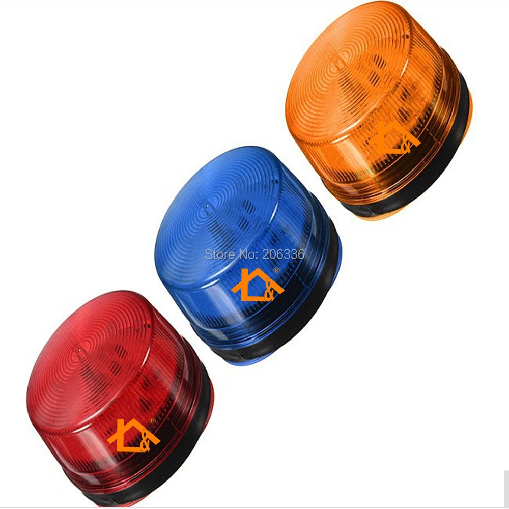 12V LED Sicherheitsalarm Strobe Signal Warnung Blinklicht Lampe 3 T-G