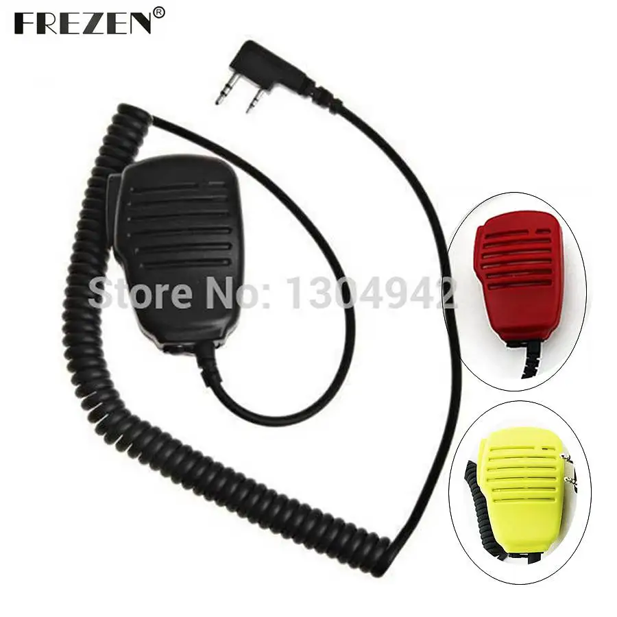 

High-quality Mini PTT Speaker MIC For Two Way Radio KWD QUANSHENG PUXING TYT HYT BAOFENG 5R 888S Free Shipping
