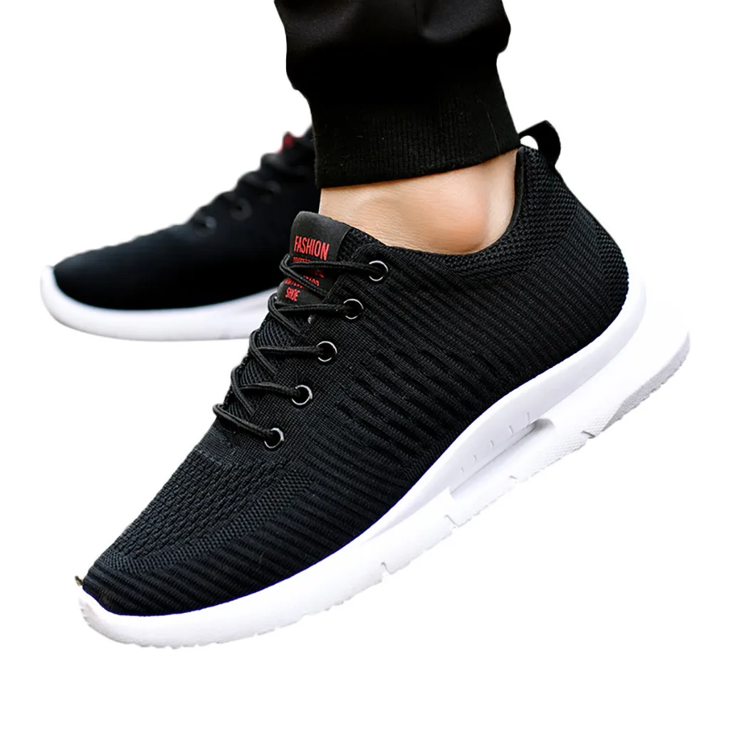 Повседневная обувь Для мужчин Горячая Летняя распродажа кроссовки Для мужчин прогулочная обувь легкая спортивная обувь для мужчин дышащая обувь из сетчатого материала;# G4
