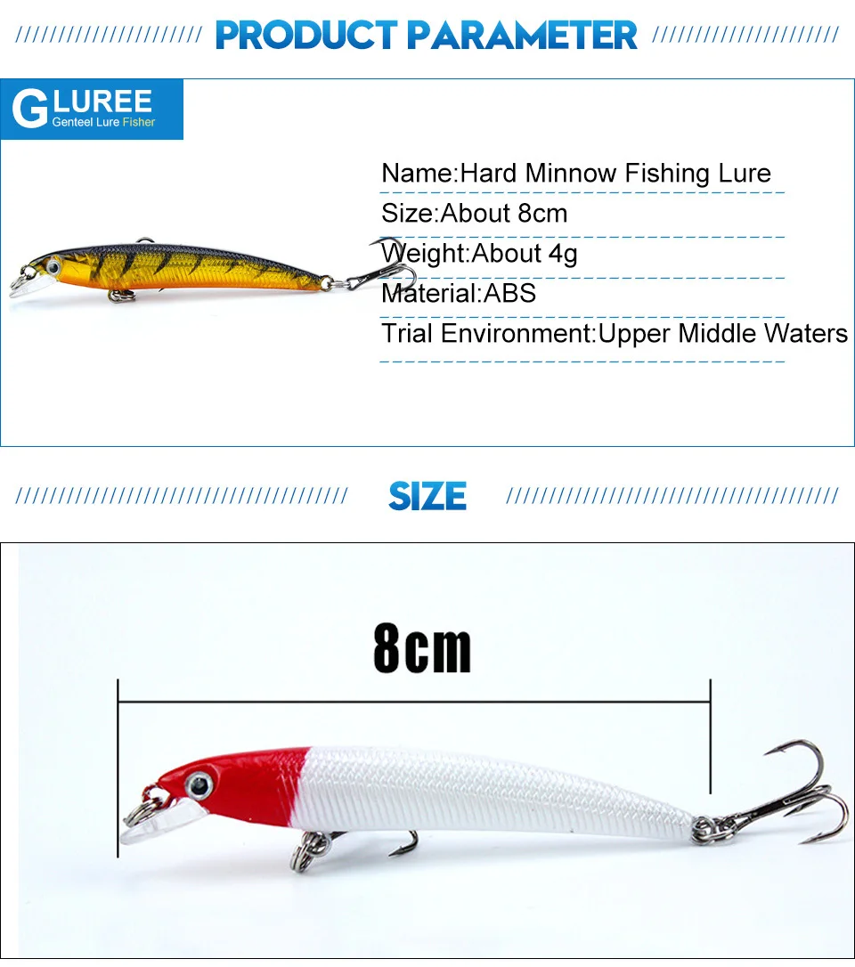 GLUREE-8cm-4g-Fishing-Lure-3D-Fish-Eye-Artificial-Baits-Minnow-Hard-Lures-Fake-Bait-Swimbait-Crankbait-Fishing-Tackle-6-Color_03