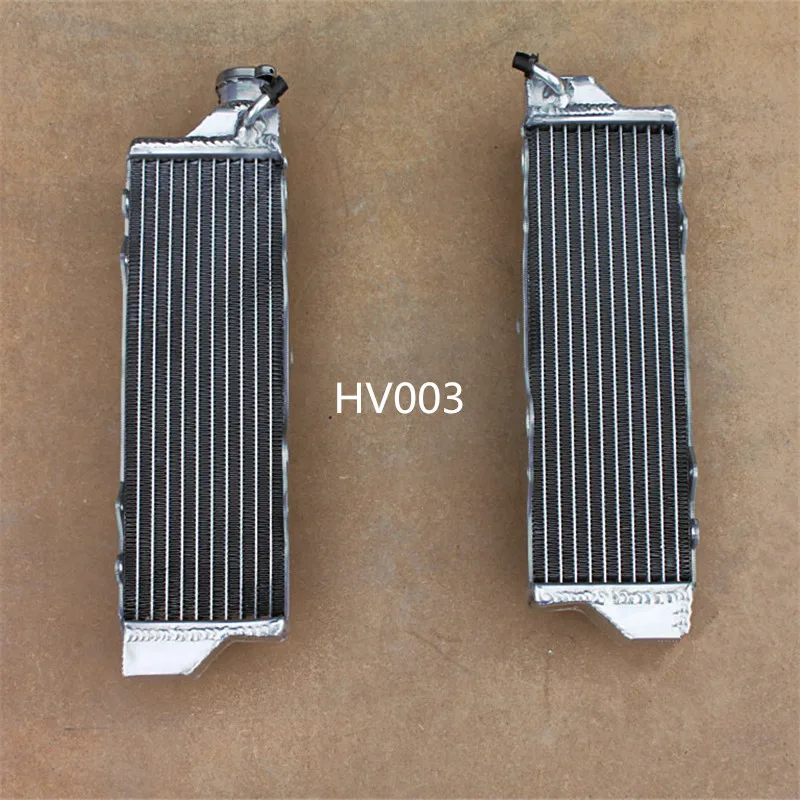Алюминиевый сплав радиатор для HUSQVARNA CR125/TC250 2009-2011 мотоциклетные системы охлаждения двигателя Замена