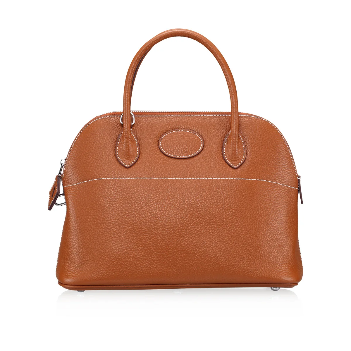

Fashion Litchi pattern The first layer of leather commute commuter shell bag lock shoulder diagonal wild female bag
