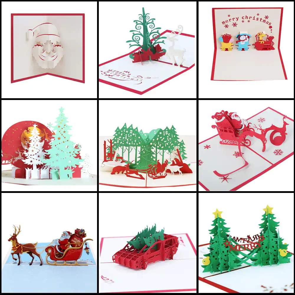 EUFANCE Baby Carriage 3D Pop Up Tarjetas de felicitaci/ón Aniversario Beb/é Cumplea/ños Halloween A/ño Nuevo Acci/ón de Gracias Navidad San Valent/ín Boda