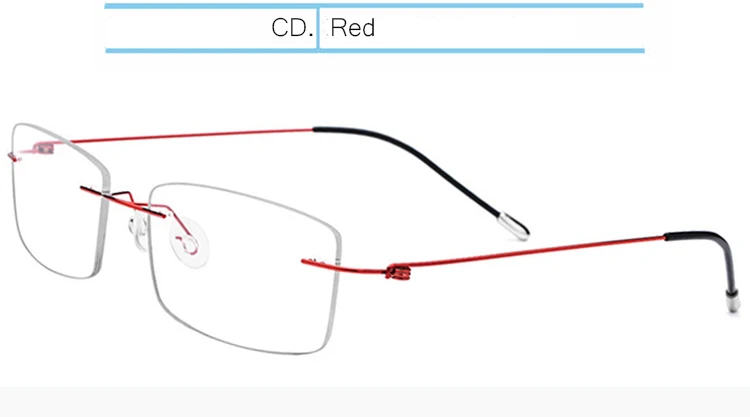 IVSTA B чистый титан для мужчин без оправы оптические очки рамки женщин бескаркасные рецепт очки сверхлегкий близорукость