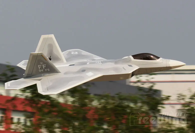 Freewing электрический rc jet F-22 Raptor самолет 90 мм edf самолет 6s или 8s PNP или комплект+ сервопривод выдвижной самолет/радиоуправляемая модель для хобби