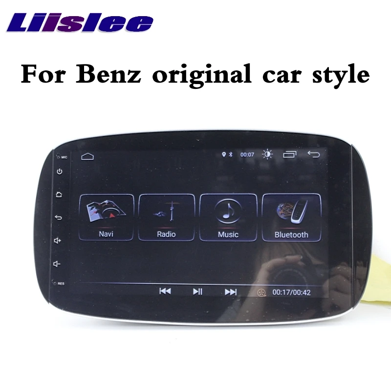 Clearance Liislee Car Multimedia Player NAVI For Mercedes Benz MB For Smart Fortwo C453 A453 W453 2015~2018 Radio Stereo 4G GPS Navigation 14