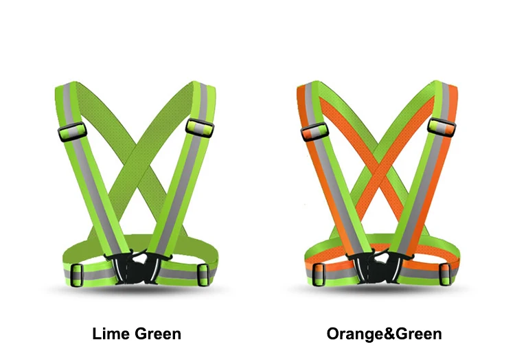 Reflective Safety Vest belt high visibility Reflective elasticated Strip Blue Red fluorescent Orange Lime Green waistcoat belt Reflective Safety Vest belt high visibility Reflective elasticated Strip Blue Red fluorescent Orange Lime Green waistcoat belt