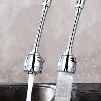 

Kitchen Faucet 360 Rotate Diffuser Swivel Sink Faucet Nozzle Filter Cold Hot Mixer Water Bubbler Tool for Single Hole Water Tap