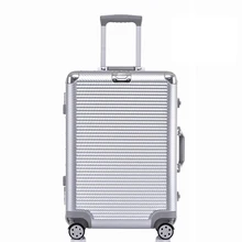 Углеродное волокно бренд багаж на ролликах тканым узором стильный чемодан для переноски на алюминиевая рама багаж 20/24/26/29 дюймов