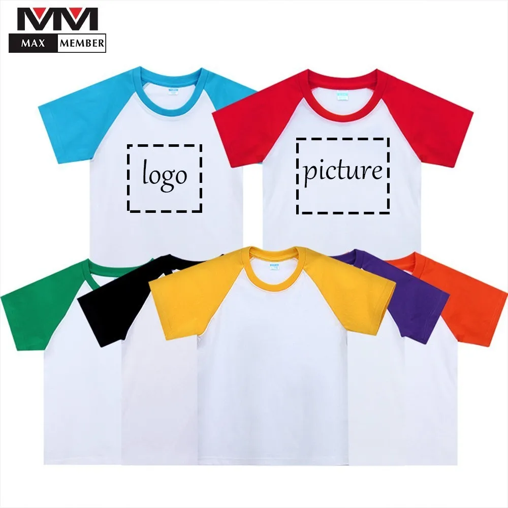 

Advertisement Unlined Upper Garment Diy Pure Cotton Class Service Personality Printing Picture Logo Picture Shirt Children