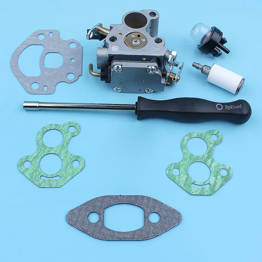 US $27.29 Carburetor Screwdriver Adjustment Tool Gaskets Kit For Mcculloch Cs340 Cs380 Cs 340 Chainsaw Primer Bulb Fuel Filter Spare Parts
