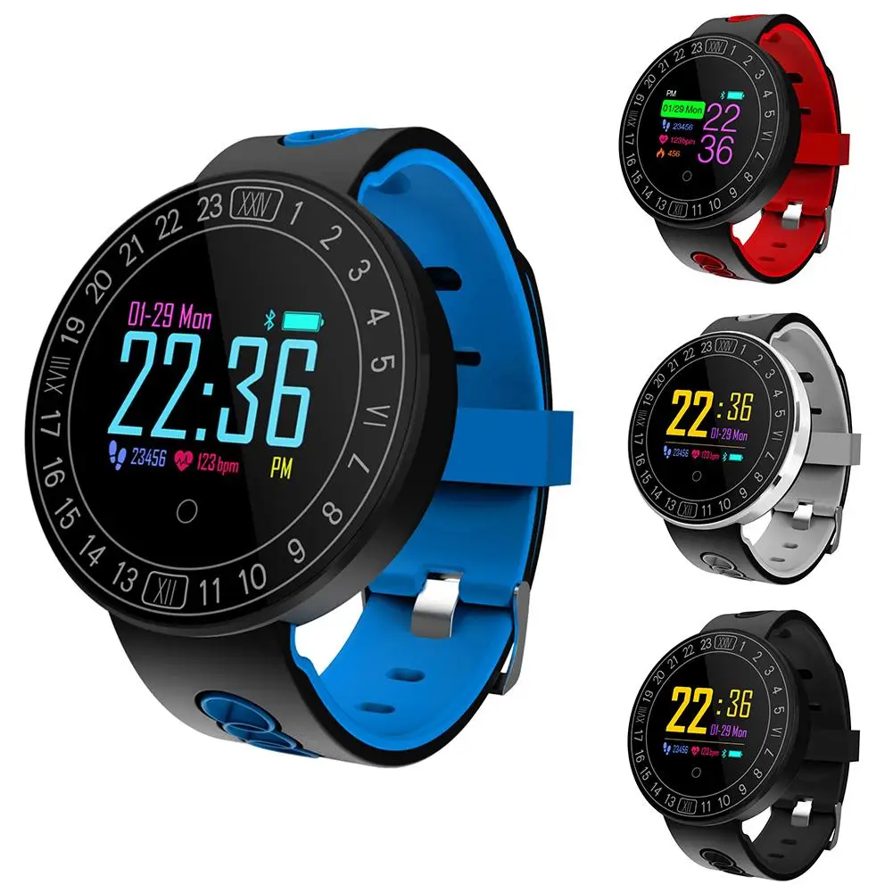 

Q8Plus Color Screen Smart Heart Rate Bracelet IP68 Waterproof With Multi-Function