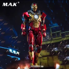 1/9 Iron Man DFS007 King Arts 1/9 Mark17 Iron Man 3 MK17 Diecast Action Figure Movie Doll CN Action Figure