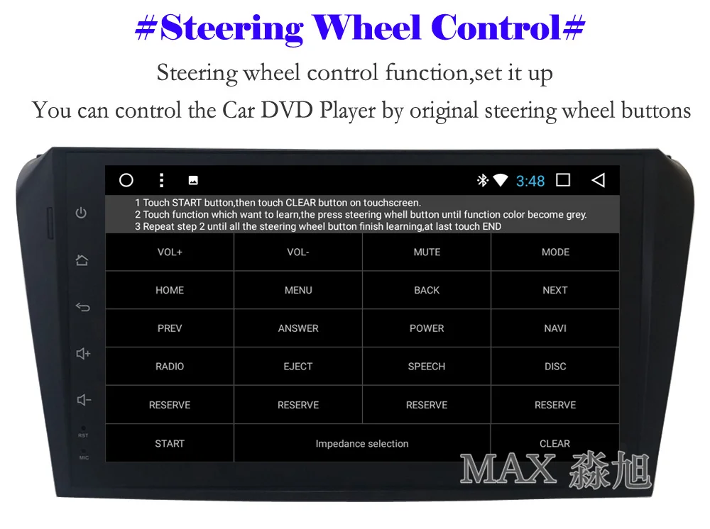Flash Deal MAX Android 8.1.0 2G 32G Car DVD Player for Mazda 3(3) 2004 2005 2006 2007 2008 2009 GPS Navigation System Free Map 4G WiFi SWC 12 Flash Deal MAX Android 8.1.0 2G 32G Car DVD Player for Mazda 3(3) 2004 2005 2006 2007 2008 2009 GPS Navigation System Free Map 4G WiFi SWC 12