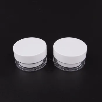 

50pcs/Lot Wholesale 20g Plastic Personal Care Cream Jar Travel Cosmetic Container Facial Cream Vial Refillable Empty 20ml Pot