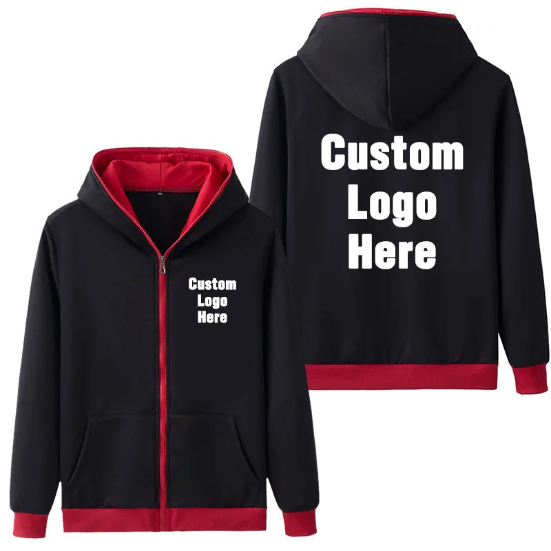 2019 New Arrival for Spring Living Coral Custom Men Women Hoodies DIY Logo Design Hoodie Zipper Coat Jacket Sweatshirts 