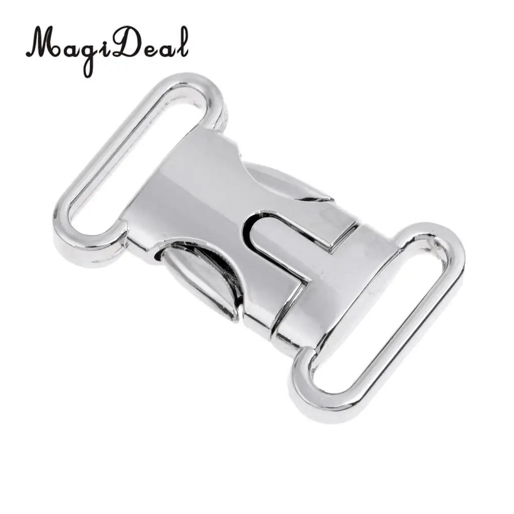 MagiDeal Metal Side Release Buckle for 20mm Backpack Webbing Strap/ Luggage Belt/ Paracord Bracelet Accessories