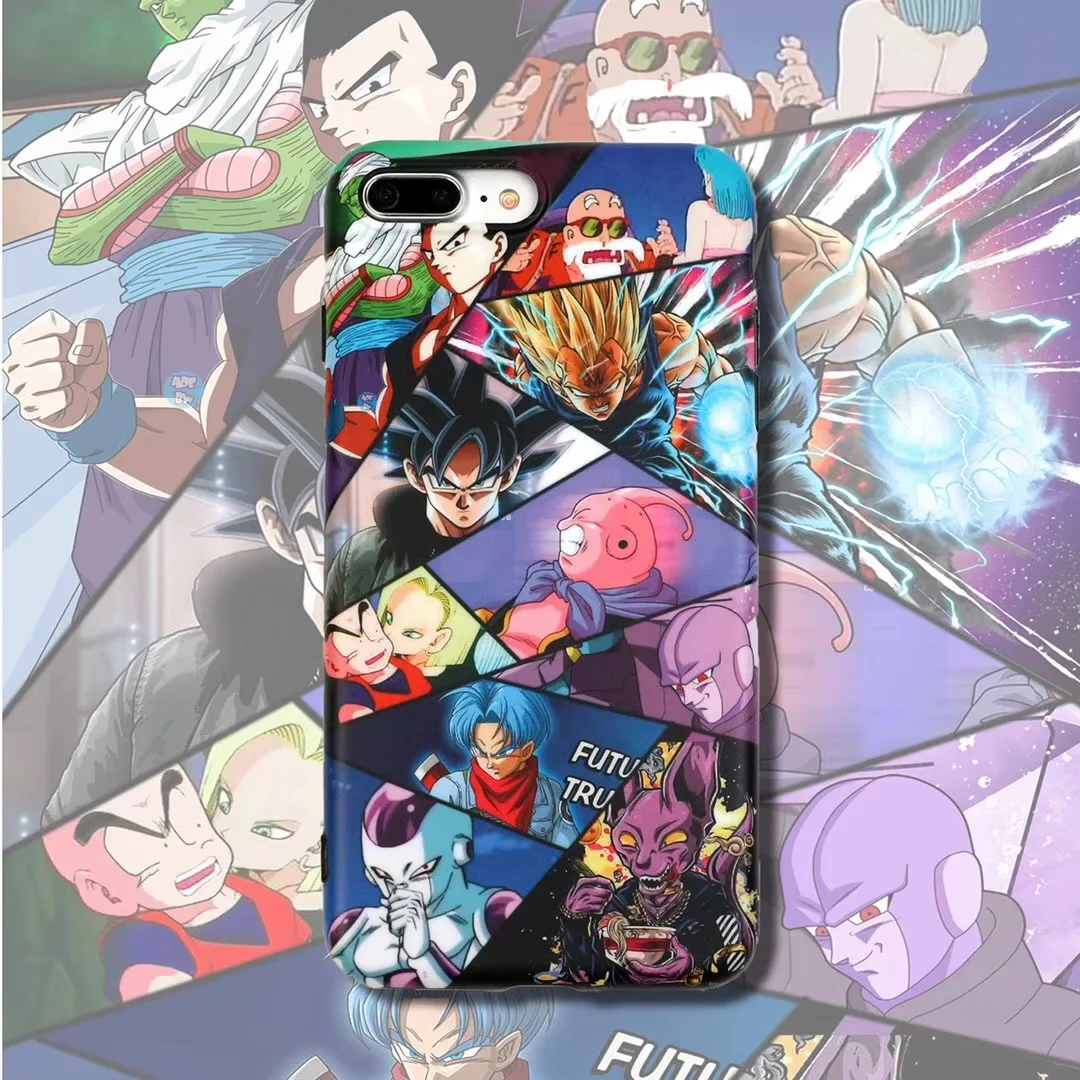 

Cartoon Dragon Ball GoKu GT Z Super Saiyan Collection phone case for iphone 6 6s 7 8 plus x xs max xr Soft Silicone IMD Cover