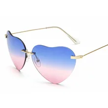 2017 Nuevo Retro del Amor Del Océano Piece gafas de Sol Con Estilo Cómodo 100% Mujeres gafas de Sol Gafas de Protección UV400 gafas de sol NG-12