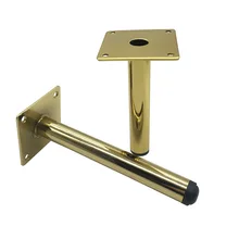 Металлические ножки для мебели Поддержка Стразы золотистые металлические прямые 15/20 см нержавеющая сталь кухонный кабинет ножка для стола мебельная фурнитура 1/2/4/6/8 шт