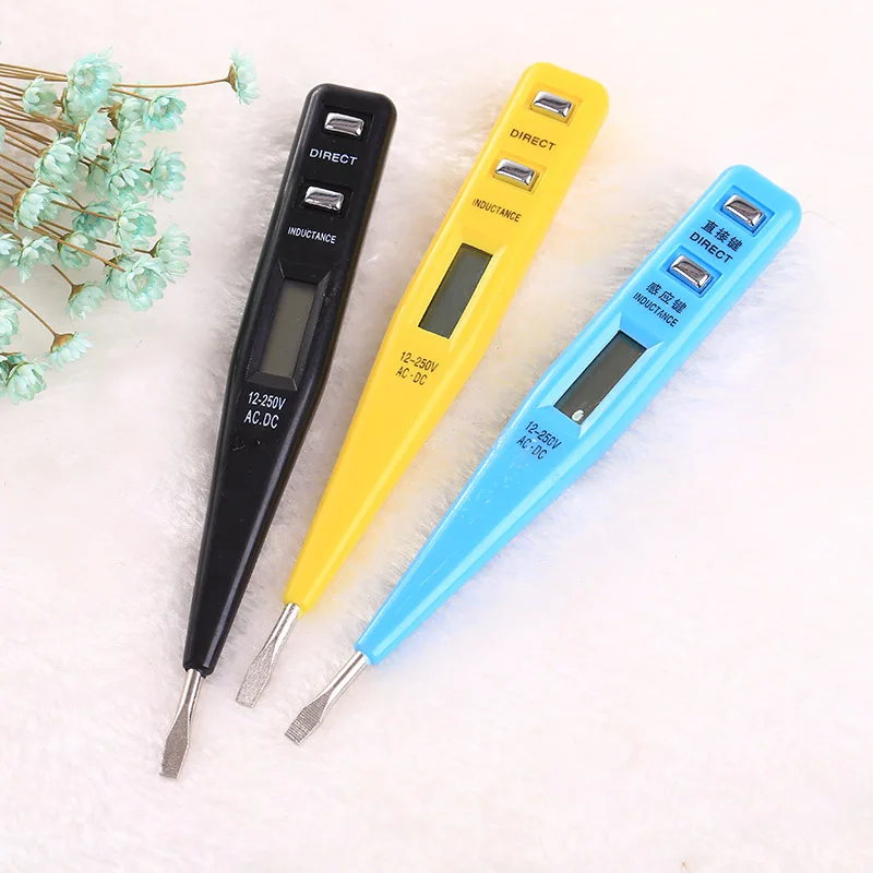 

Corful 12V-250V AC/DC Electrical Tester Pen Probe Voltage Inductance Detector