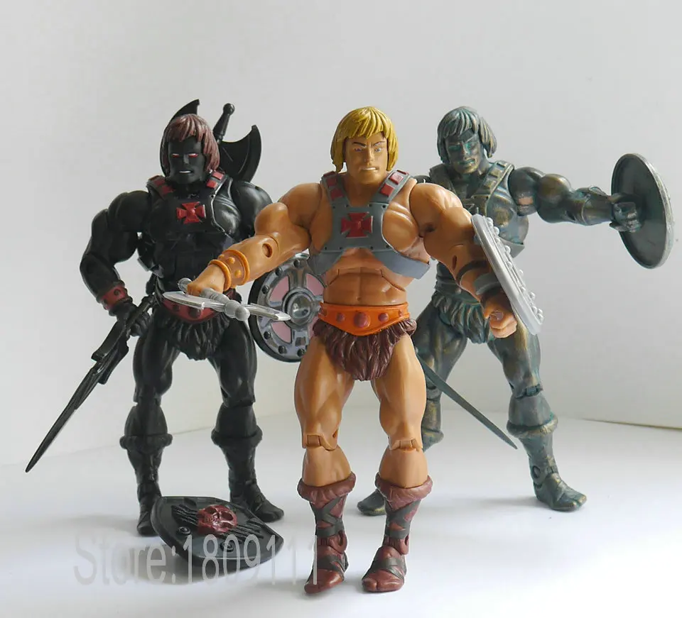 Серия HE MAN коллекция 6 дюймовых экшн фигурок черный/коричневый/бронзовый