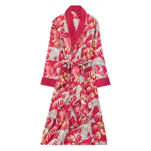 Весенний мужской халат для спальни кимоно банное платье юката Ночная рубашка Повседневная шелковистая Домашняя одежда мужская пижама Пижамы Mujer L-XXL