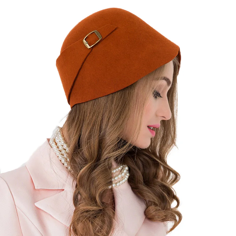 felted wool cloche hat