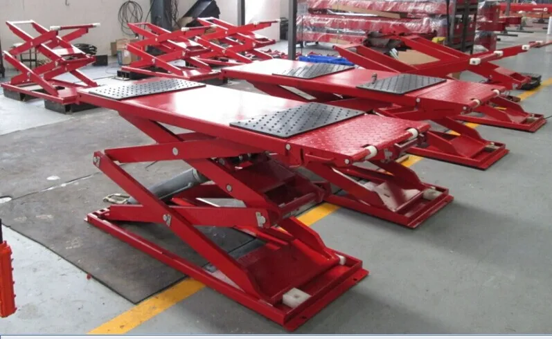 

SXJS3019 Ultrathin Scissor car lift with automatically mechanical lock